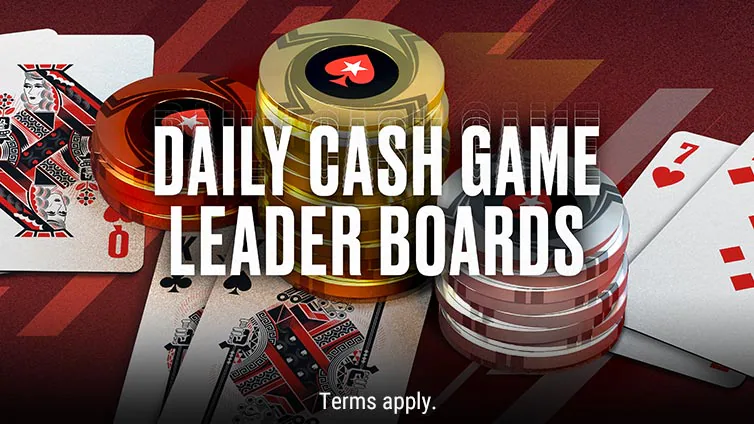 Pokerstars Daily Cash Game | US$16.000 em Prêmios TODOS Dias!