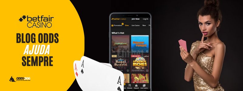 Como jogar no Cassino Online Betfair?